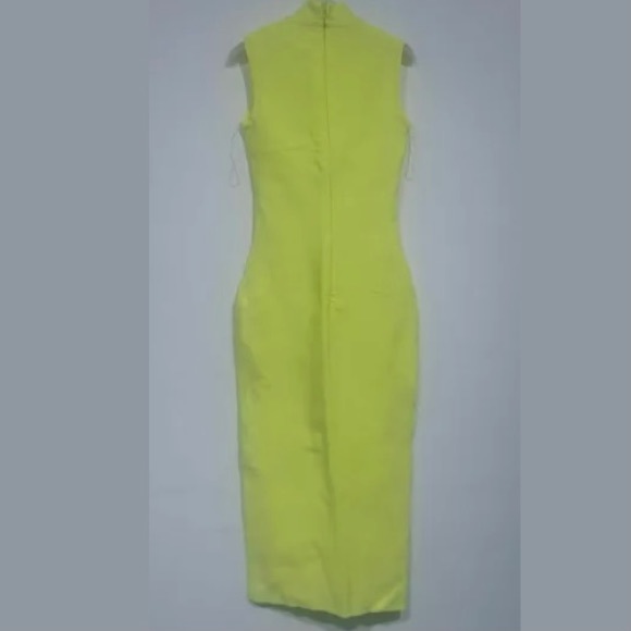 New NWOT HOCB Neon Green MIDI Bandage Dress - Picture 7 of 7